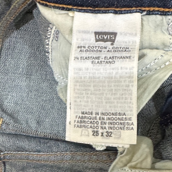 Classic Blue Denim Jeans, skinny bootcut - Picture 3 of 5